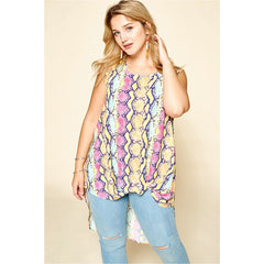 Colorful Snake Tunic