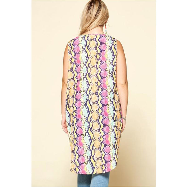 Colorful Snake Tunic