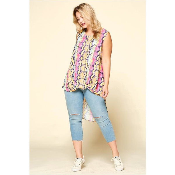 Colorful Snake Tunic