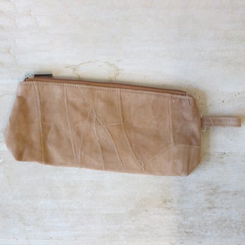 Ciara Suede Cosmetic Bag