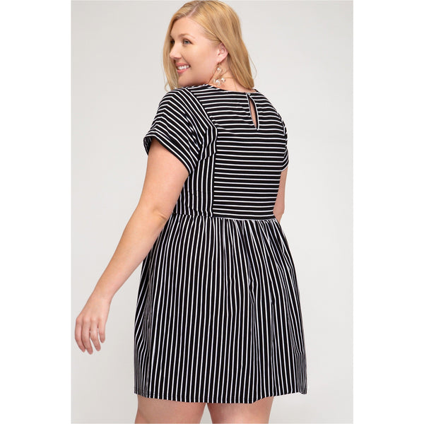 Canton Stripes Dress