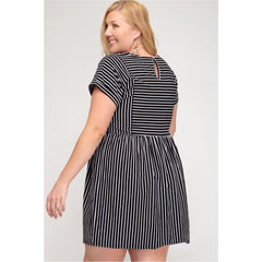 Canton Stripes Dress