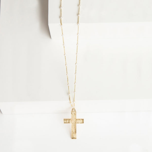 Brooke Cross Necklace