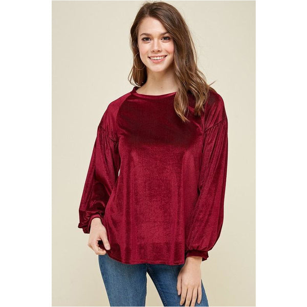 Velveteen Thoughts Blouse