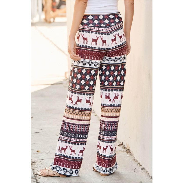 Reindeer Sweater Pants