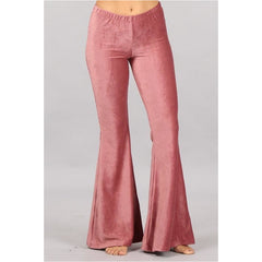 Mauve Cord Flares