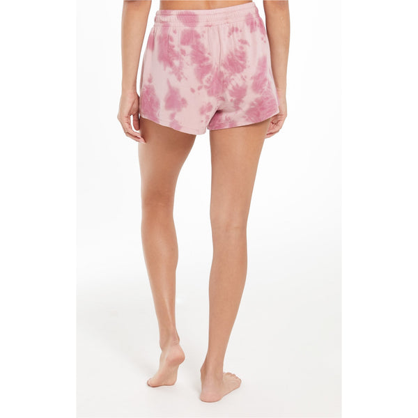 Z Supply Cruise Tie Dye Shorts in Violet Ash