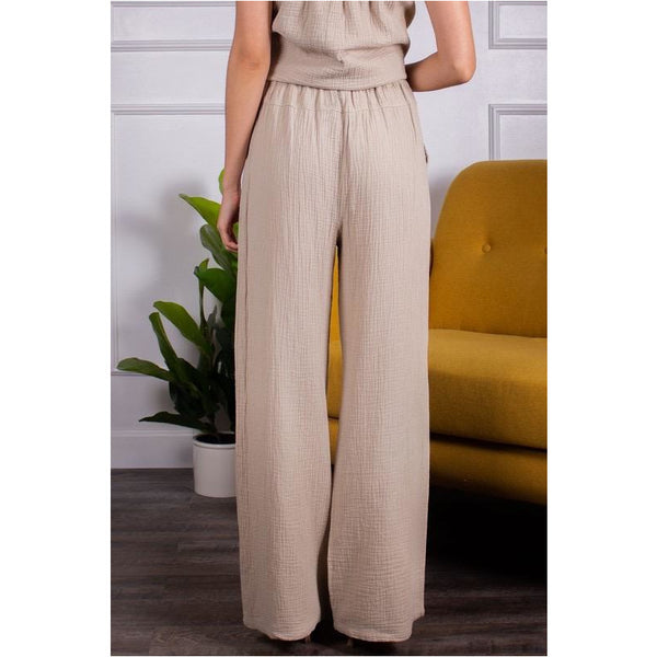 Sand Gauze Pants