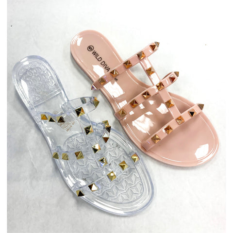 Parisian Beach Jelly Sandals