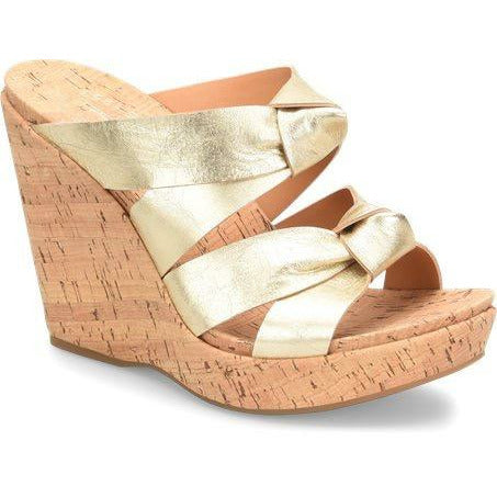 Kork-Ease Sammi Sandal in Light Gold