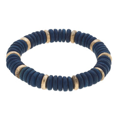 Presley Beaded Wood Stretch Bracelets