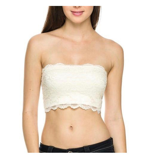 Lace Bandeau Bra