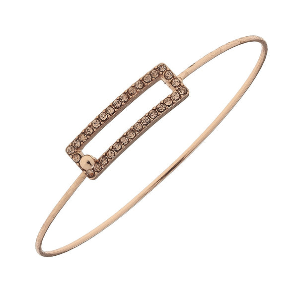 Canvas Rose Gold Wire Bracelets