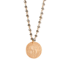 Lux Monogram Necklace