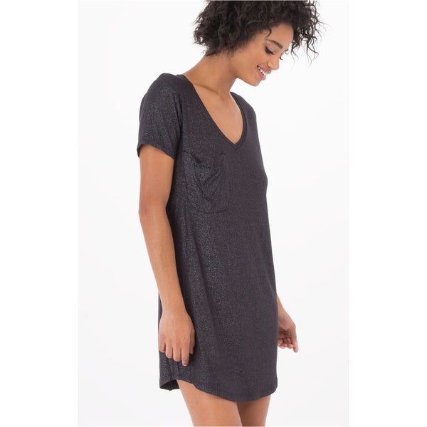 Z Supply The Shimmer Pocket Tee Dress