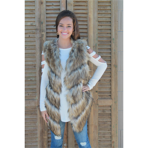 Crestline Fur Vest