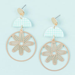 Michelle McDowell Ellis Earrings-Pool Gathered Goods