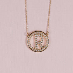 Michelle McDowell Lucy Initial Necklace