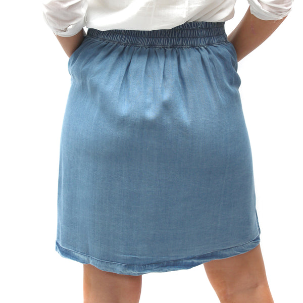 The Royal Standard Josie Denim Skirt