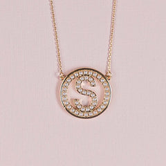 Michelle McDowell Lucy Initial Necklace