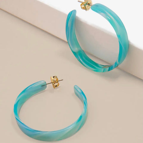 Clearwater Hoop Earrings