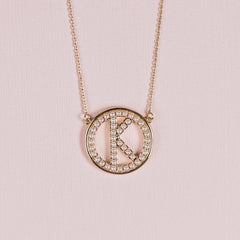 Michelle McDowell Lucy Initial Necklace