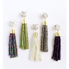 Drop Tassel Earrings