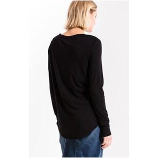 Z Supply-The L/S Micro Modal Tee