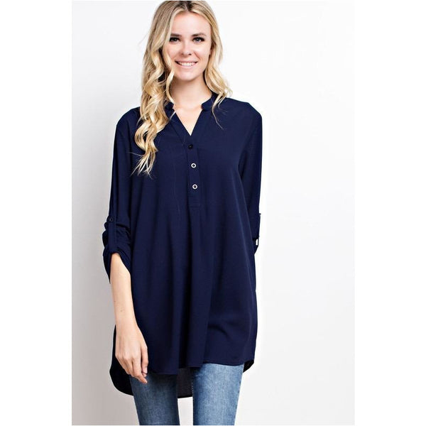 Elizabeth Tunic in Navy