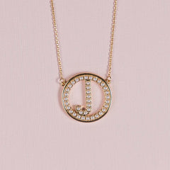 Michelle McDowell Lucy Initial Necklace