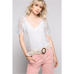 Lace Make It Happen Top