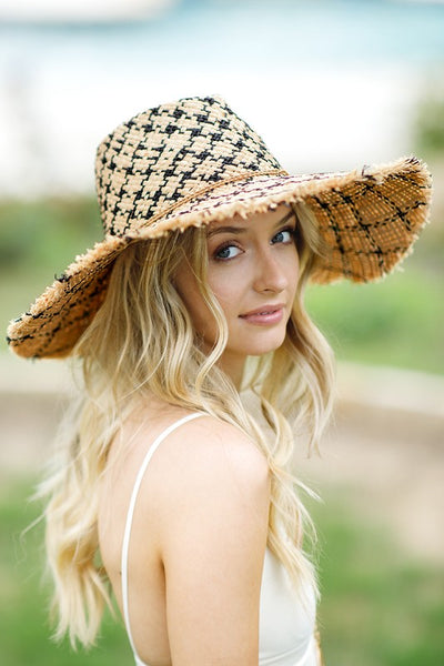 Raffia Sun Hat-2 Colors