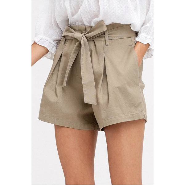 I Finally Made It Shorts In Khaki