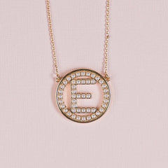 Michelle McDowell Lucy Initial Necklace