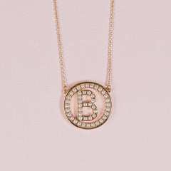 Michelle McDowell Lucy Initial Necklace