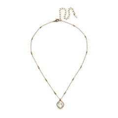 Sorrelli Cushion-Cut Solitaire Necklace