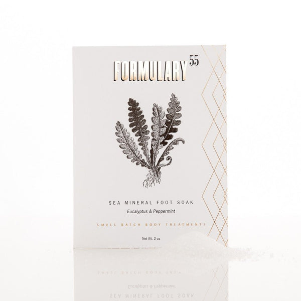 Formulary 55- Eucalyptus and Peppermint Foot Soak