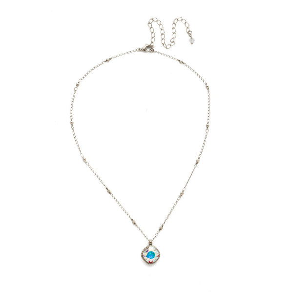 Sorrelli Cushion-Cut Solitaire Necklace