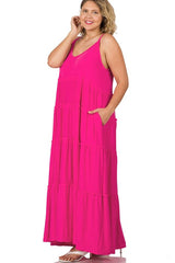 Bohemian Rhapsody Tiered Maxi Dress