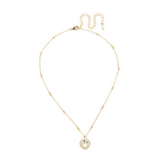 Sorrelli Cushion-Cut Solitaire Necklace