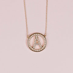 Michelle McDowell Lucy Initial Necklace