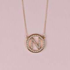 Michelle McDowell Lucy Initial Necklace