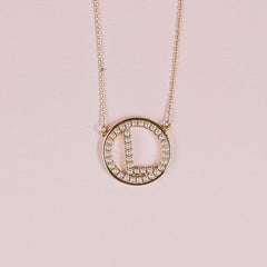 Michelle McDowell Lucy Initial Necklace