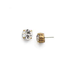 Sorrelli Round Crystal Stud Earrings