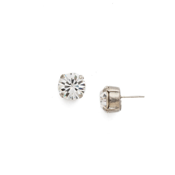 Sorrelli Round Crystal Stud Earrings