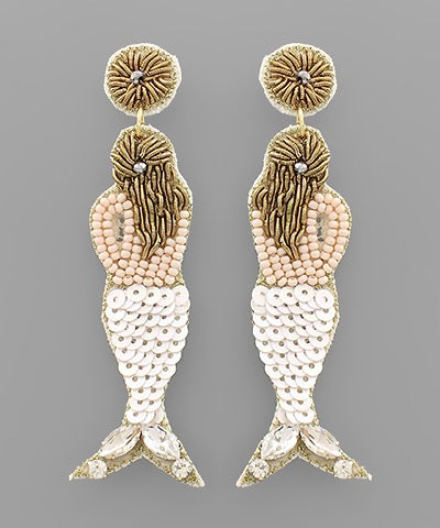 Mermaid Earrings - 3 Colors