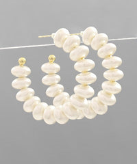 Hooper Pearl Hoops