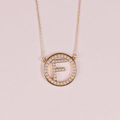 Michelle McDowell Lucy Initial Necklace