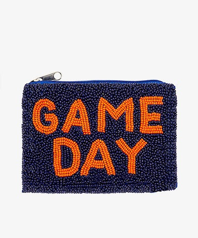 Gameday Beaded Coin Purse