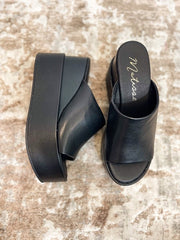 Matisse Georgia Wedge - Black